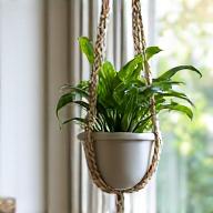 Colgante de macramé para plantas